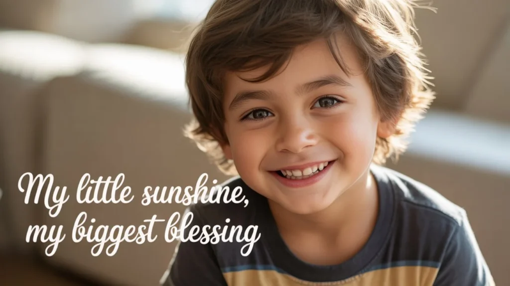 Bedtime Son Captions for Calm Moments