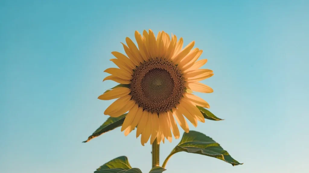 Captions for Sunflower Field Photos