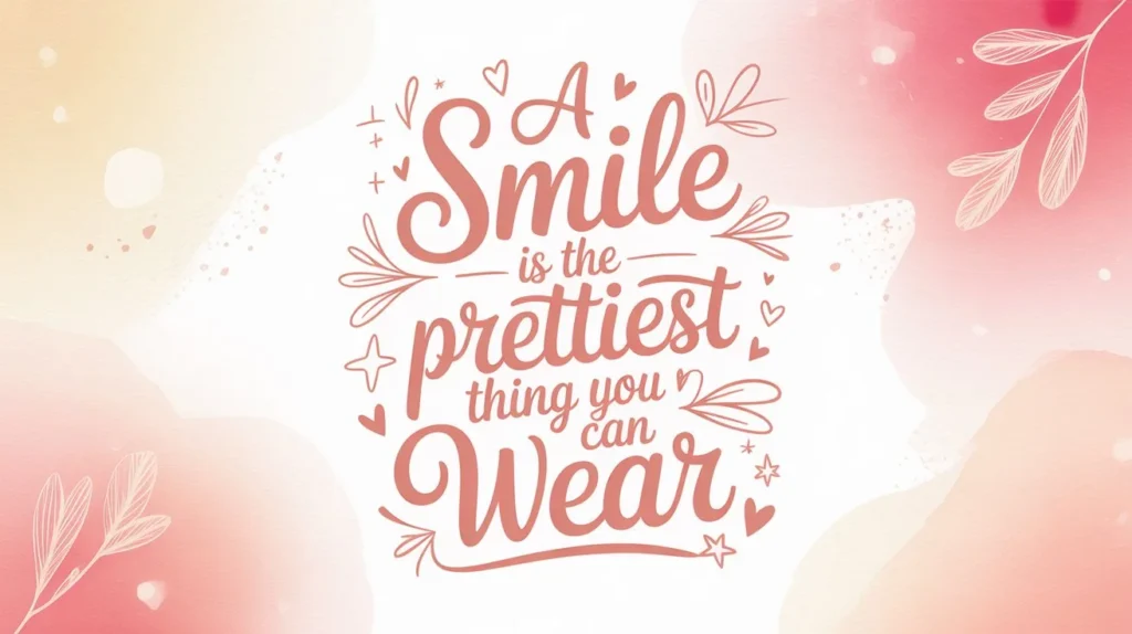 Confidence Smile Quotes for Instagram Captions
