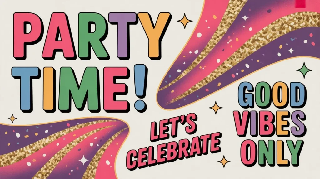 Funny Party Captions