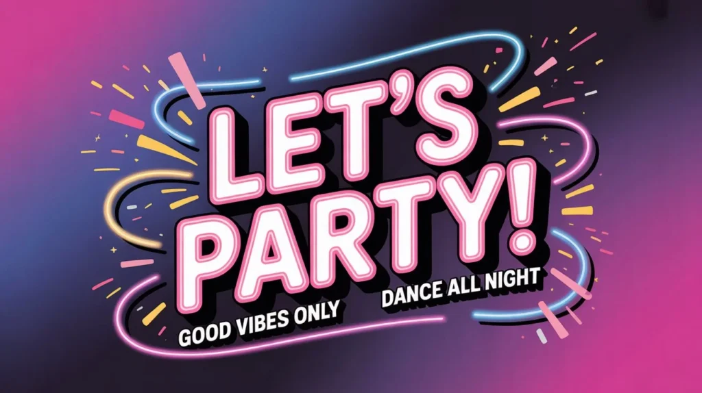 Music Party Captions