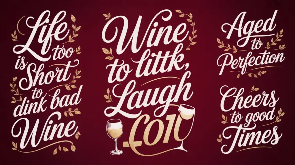Reels & TikTok Wine Captions for Instagram Trends