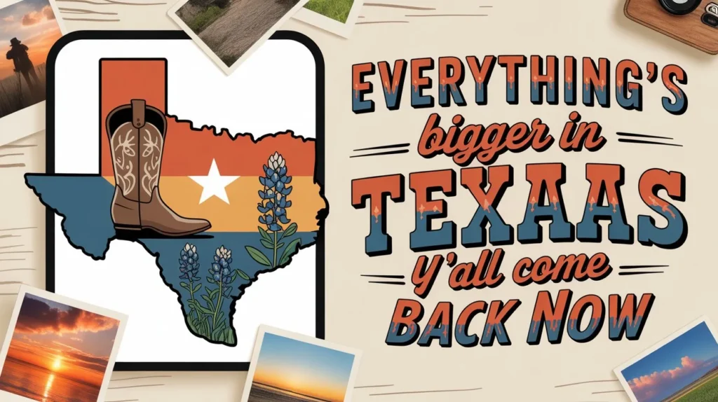 Wild West Texas Adventure Captions