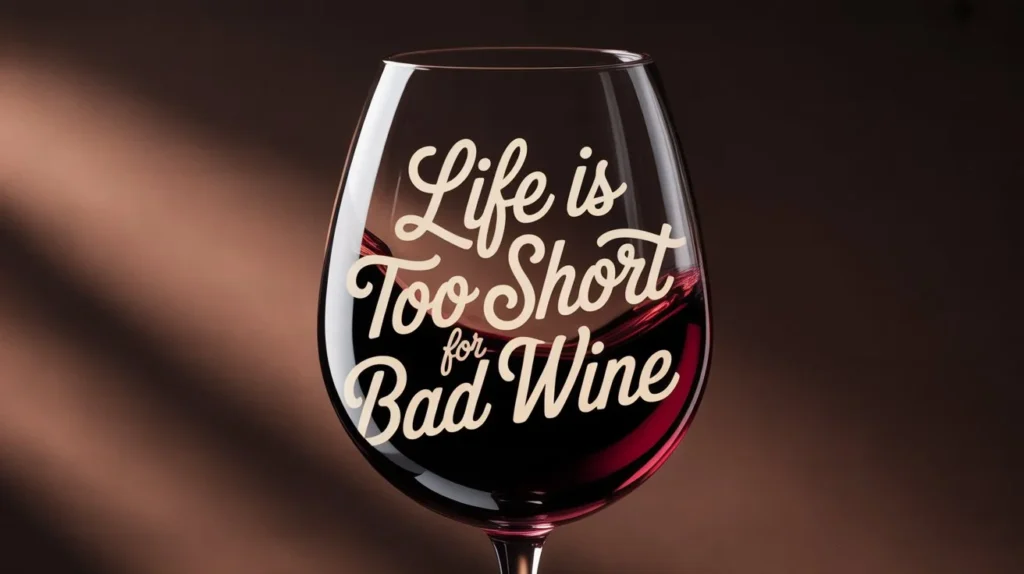 Winter & Holiday Wine Captions for Instagram