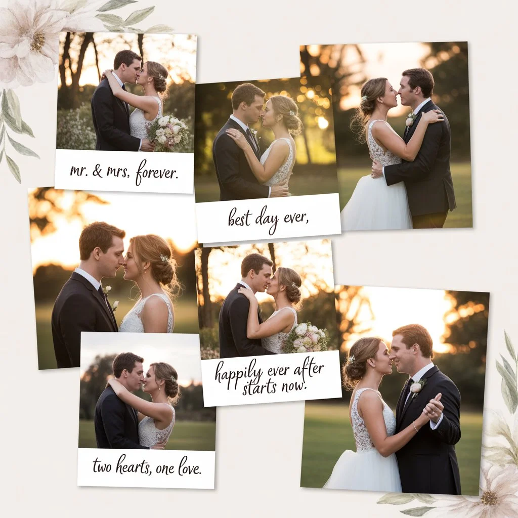 wedding captions instagram