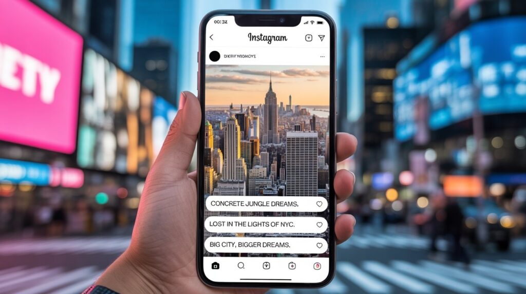 new york instagram captions