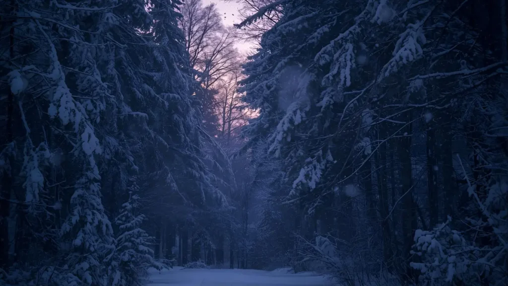 snow captions for instagram