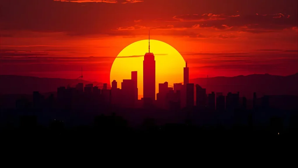 sunset captions instagram