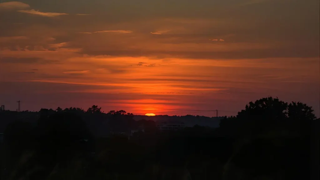 sunset captions instagram