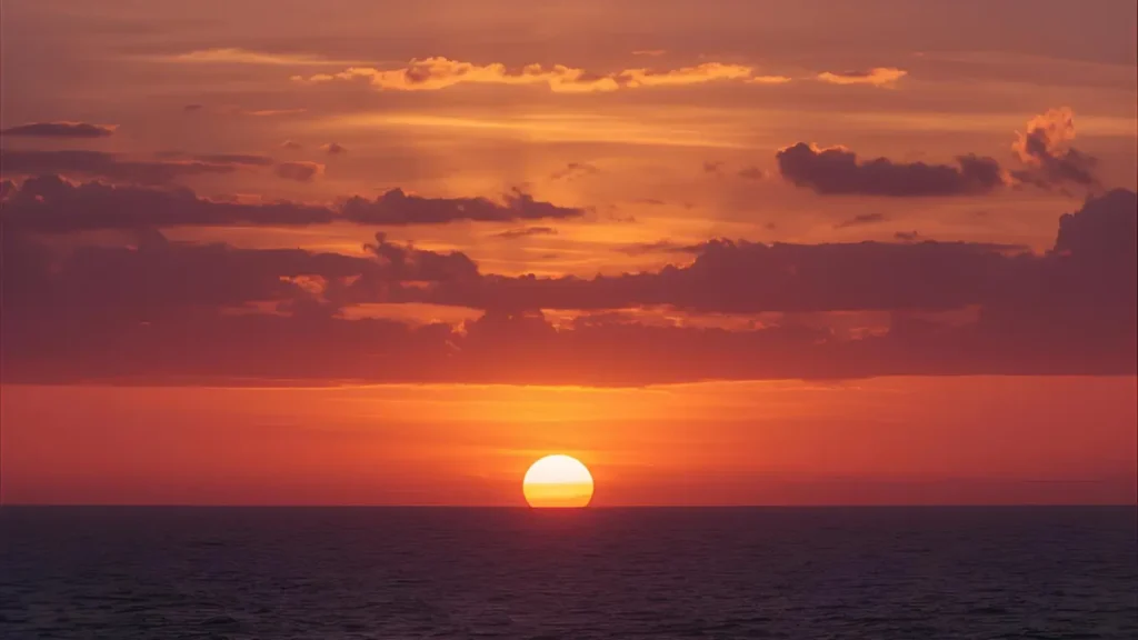 sunset captions instagram