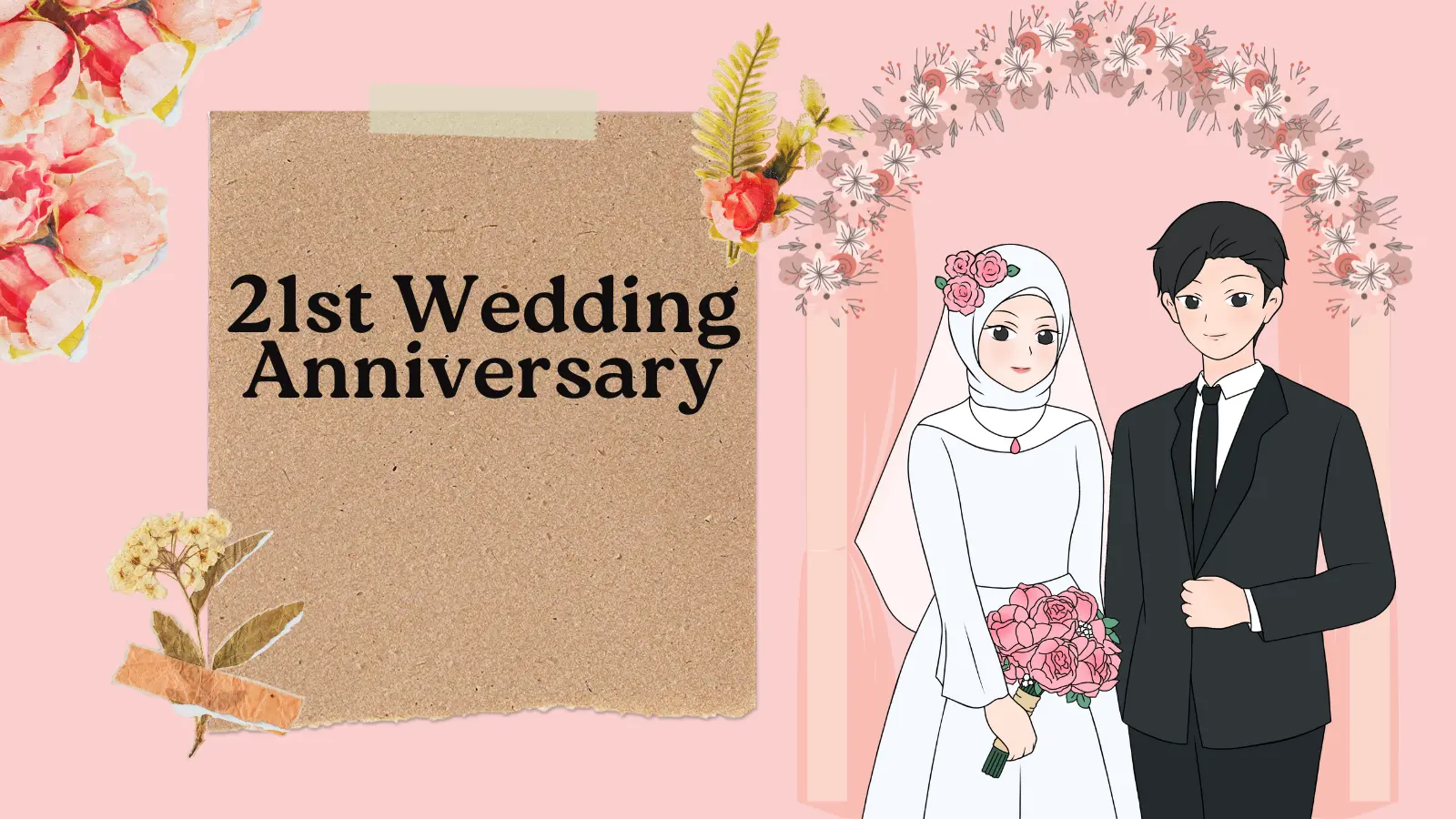 21st Wedding Anniversary