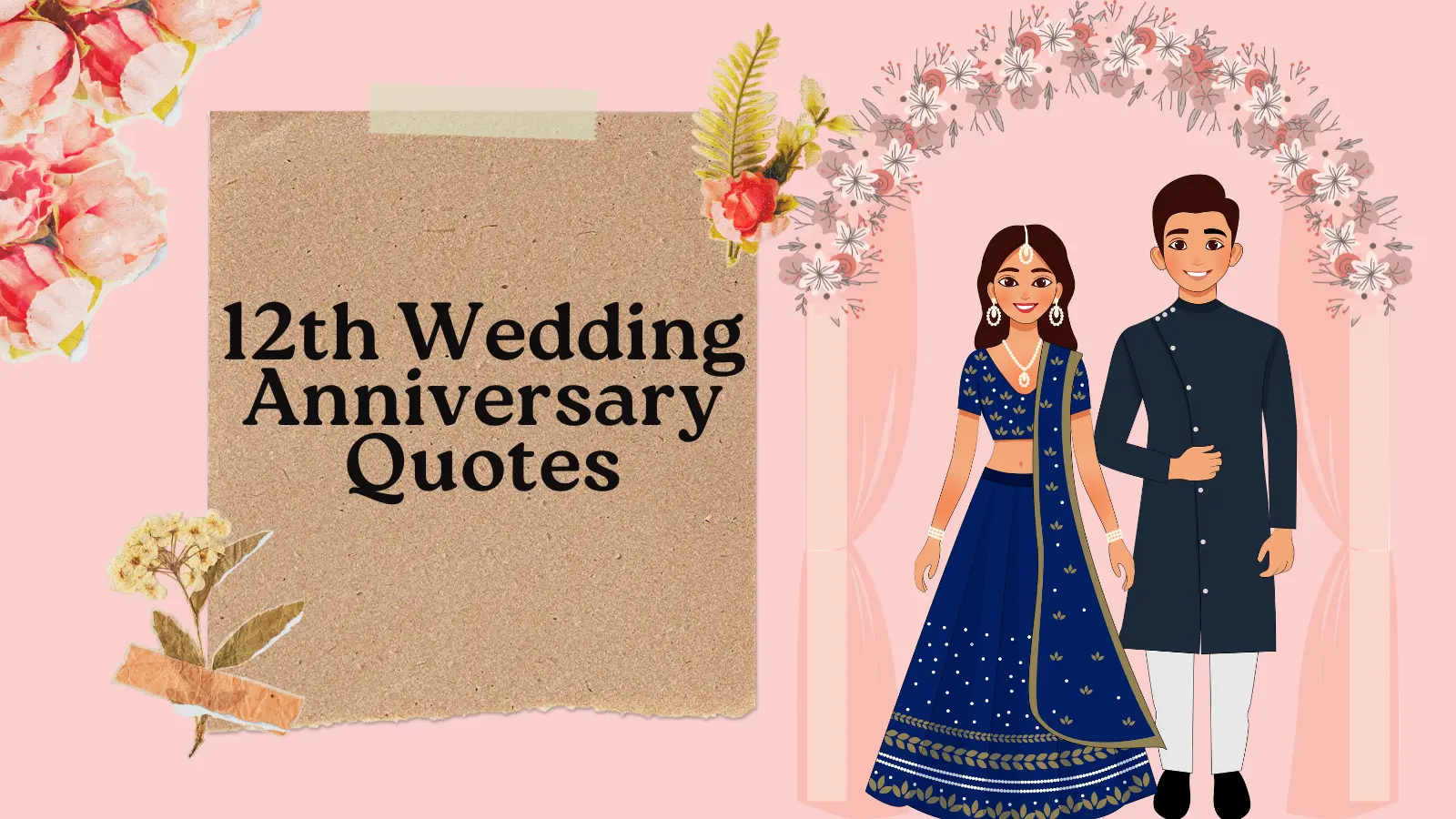 210+Celebrate Love: 12th Wedding Anniversary Quotes 2025 💍