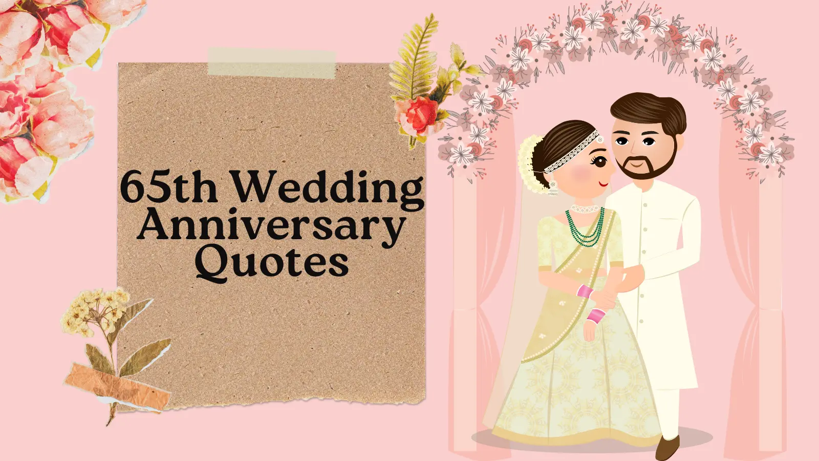 65th Wedding Anniversary Quotes