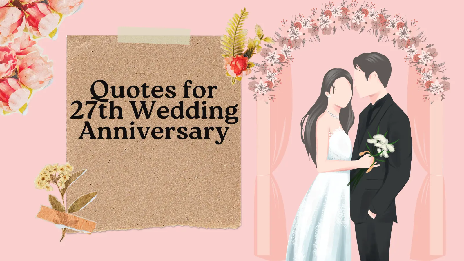 Quotes for 27th Wedding Anniversary