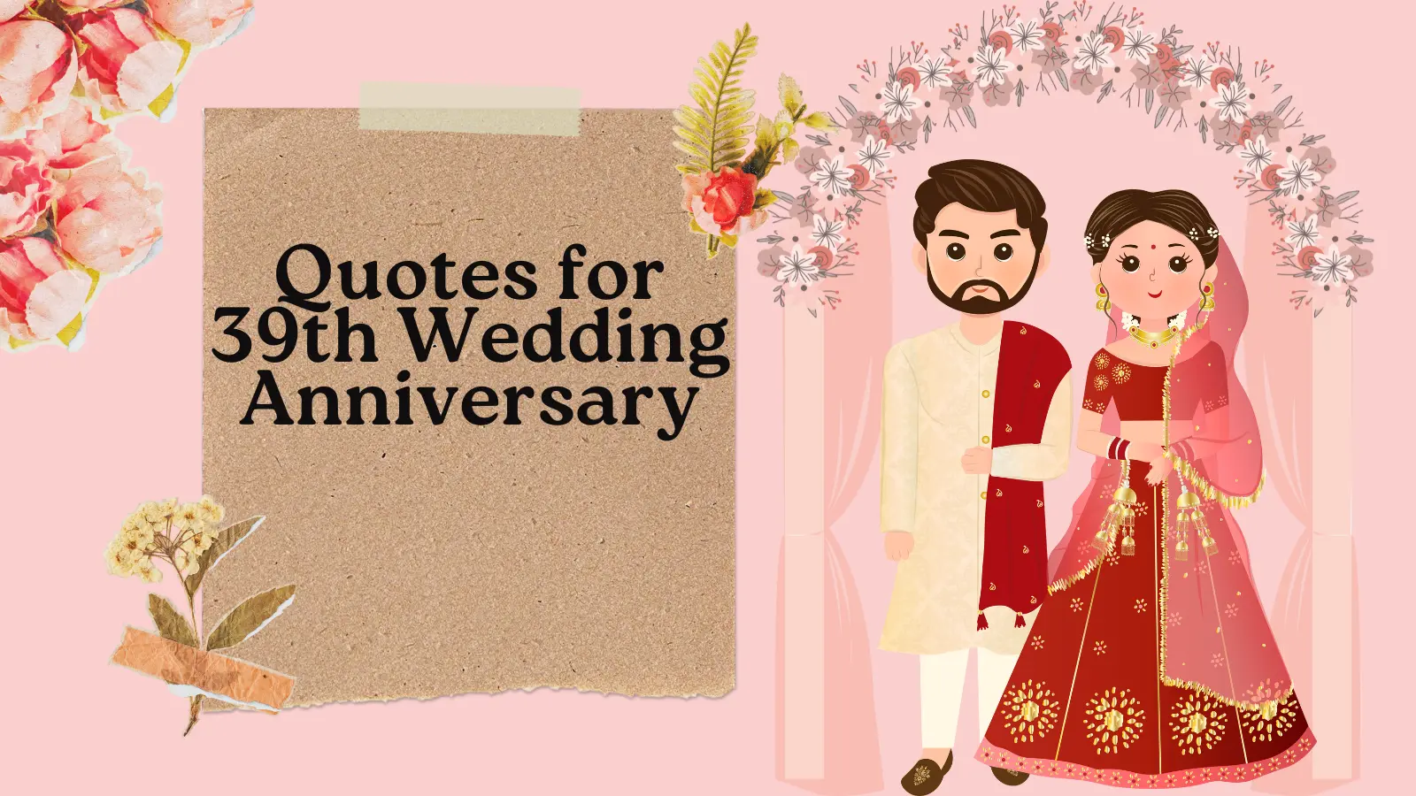 Quotes for 39th Wedding Anniversary