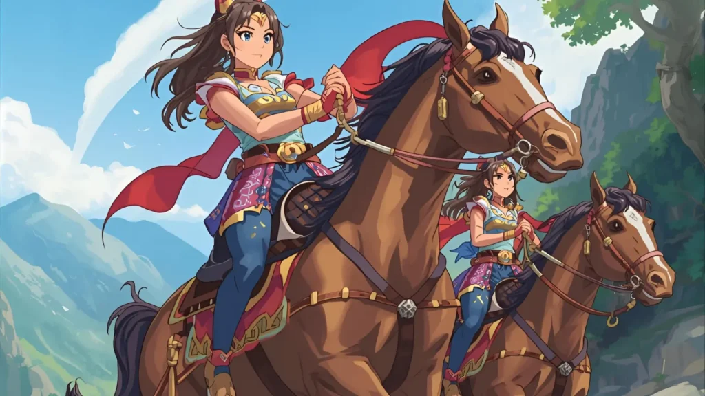 Adventure Princess Coloring Page