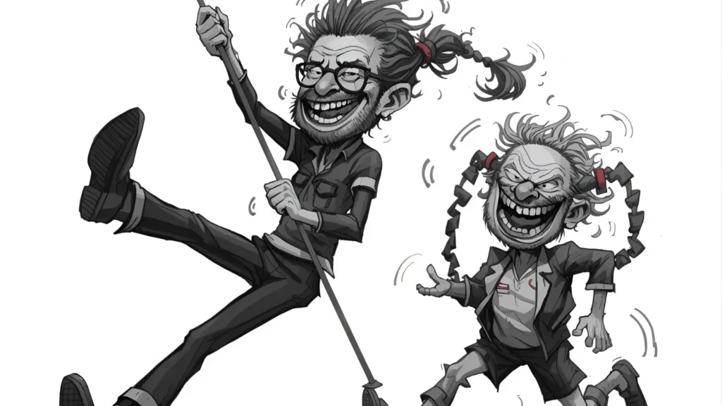 Baseball Cartoon Scenes