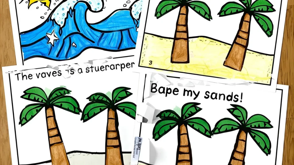 Beach Squishmallows Coloring Pages