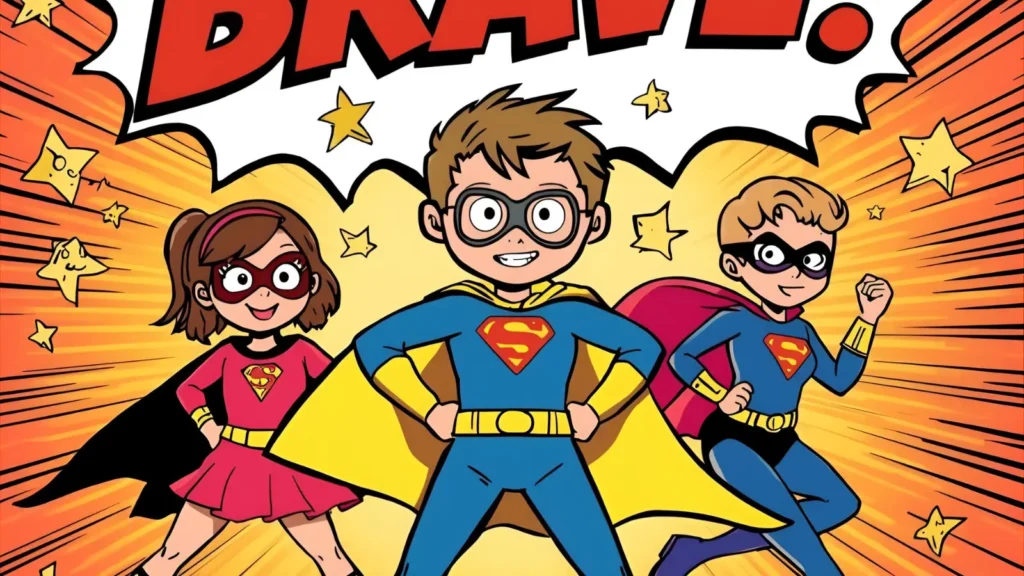 Boy Super Hero Coloring Pages