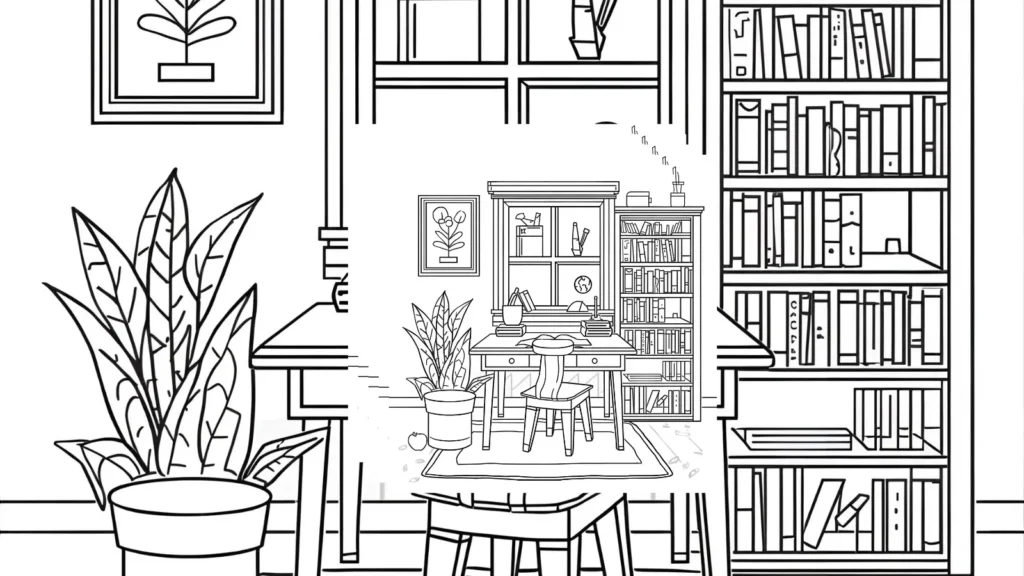 Bratz Study Time Coloring Pages