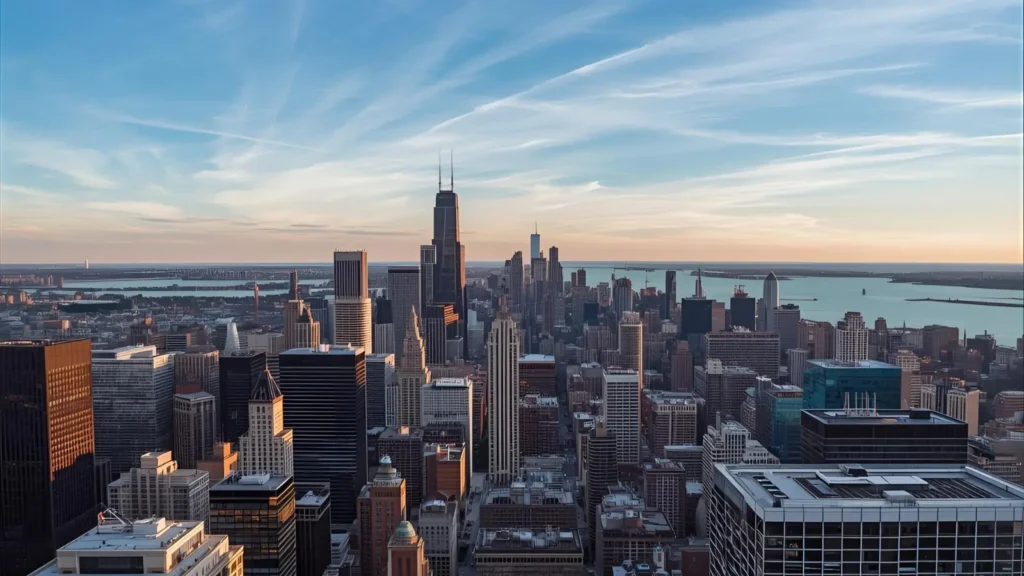 Chicago Skyline Captions for Instagram