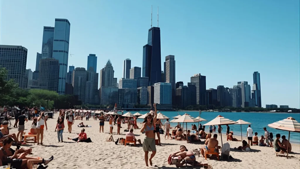 Chicago Summer Captions for Instagram