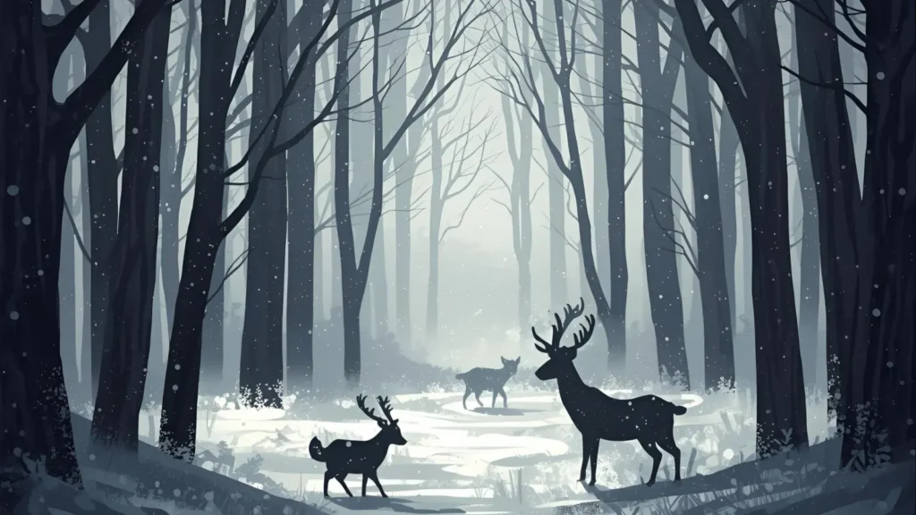 Christam Forest Coloring Pages