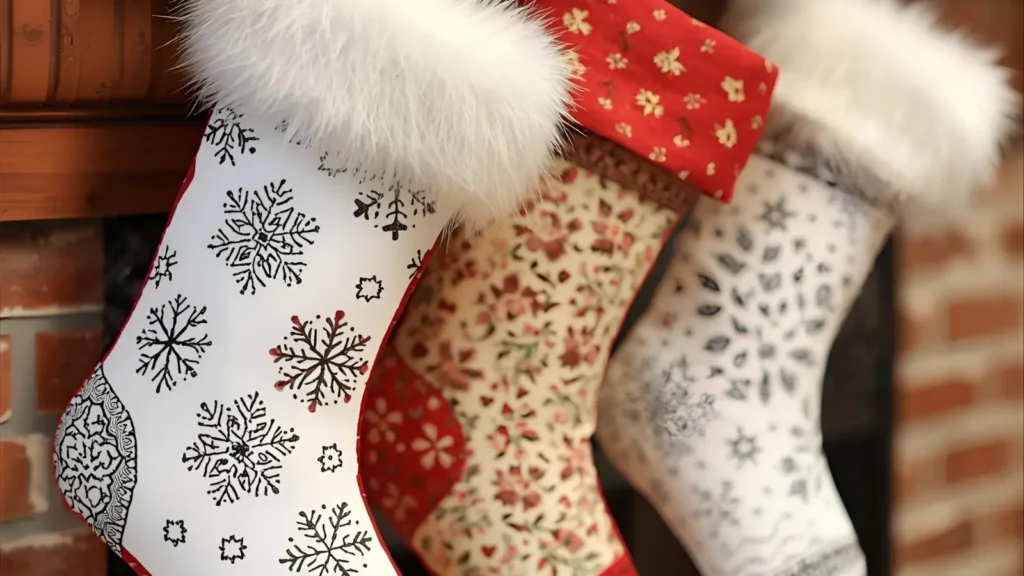 Christam Stocking Coloring Pages