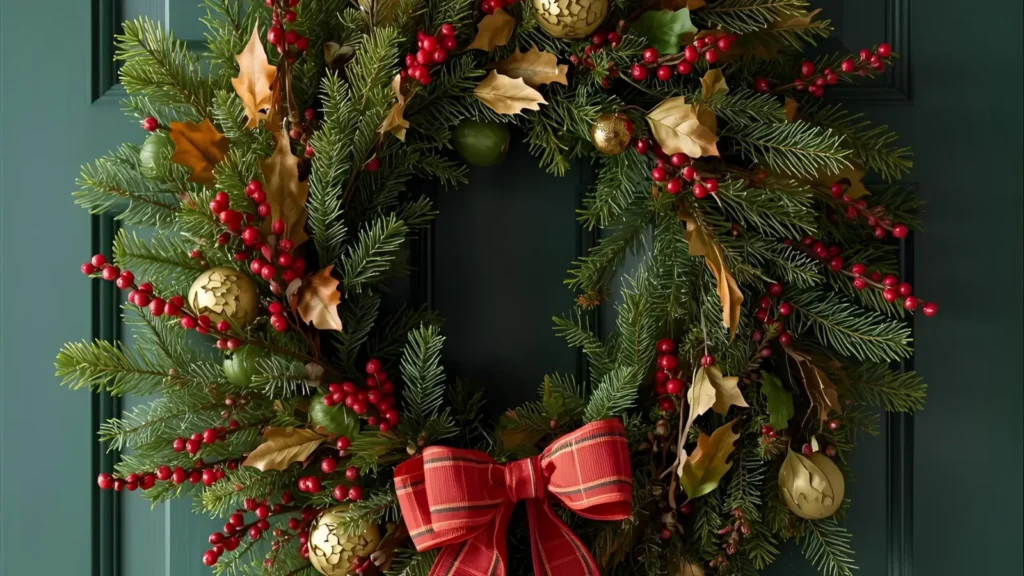 Christam Wreath Coloring Pages