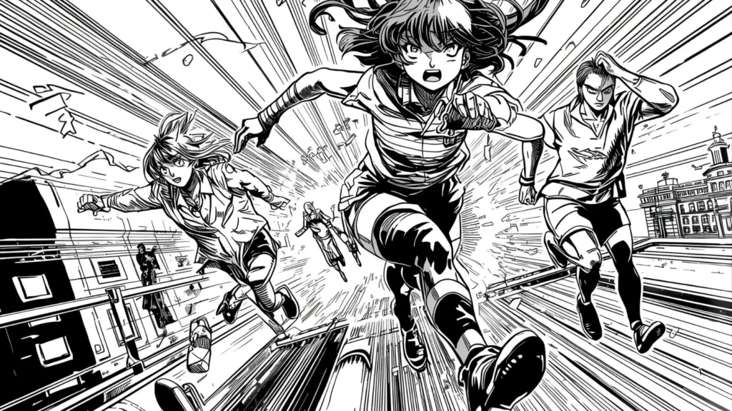 City Chase Action Pages