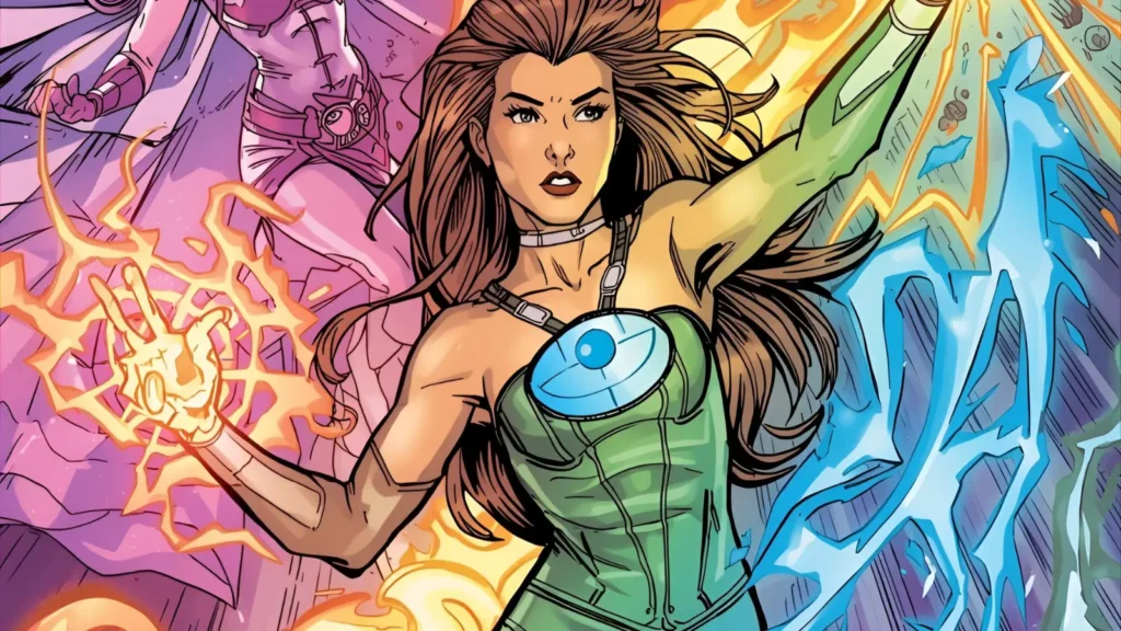 Super Heroes With Magical Powers Coloring Pages