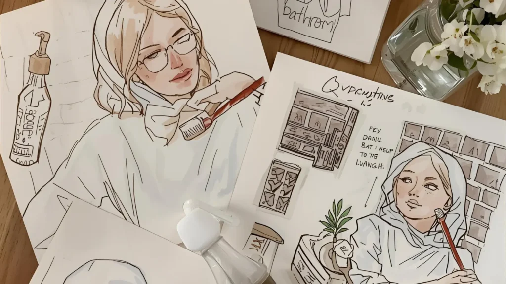 Cocomelon Morning Routine Coloring Pages