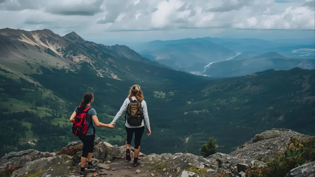 Couple Hiking Instagram Captions for Adventure Together