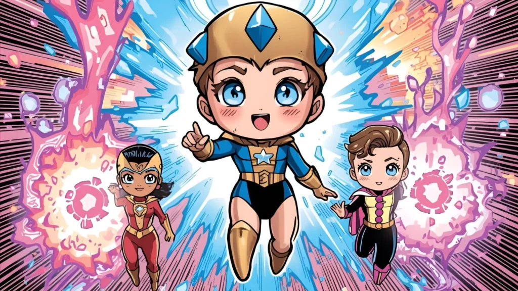 Crystal Energy Girl Coloring Pages