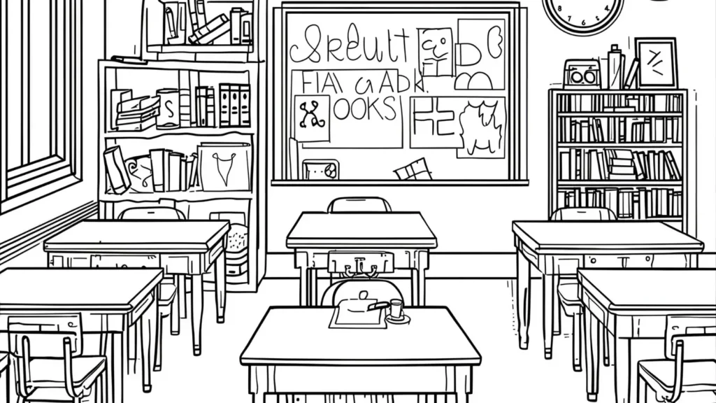 Cute Classroom Scenes