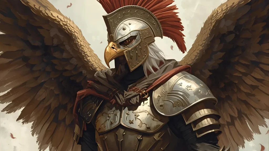 Eagle Warrior Coloring Pages