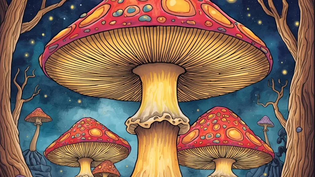 Fantasy Mushroom Landscapes
