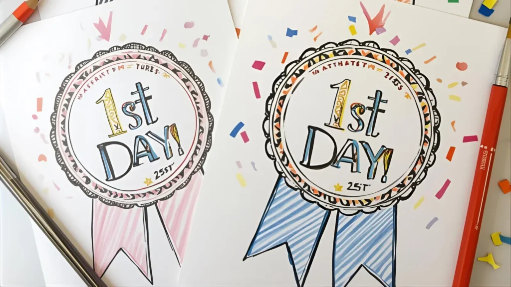 First Day of School Badges