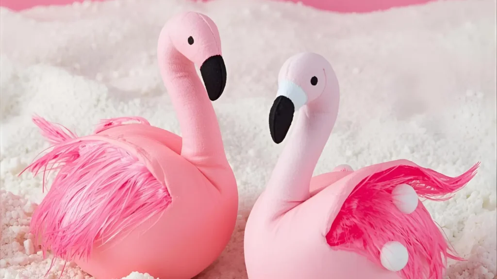 Flamingo Squishmallows Coloring Pages