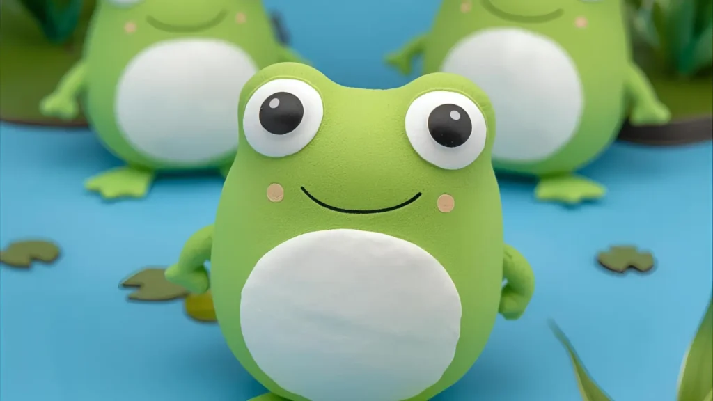 Frog Squishmallows Coloring Pages