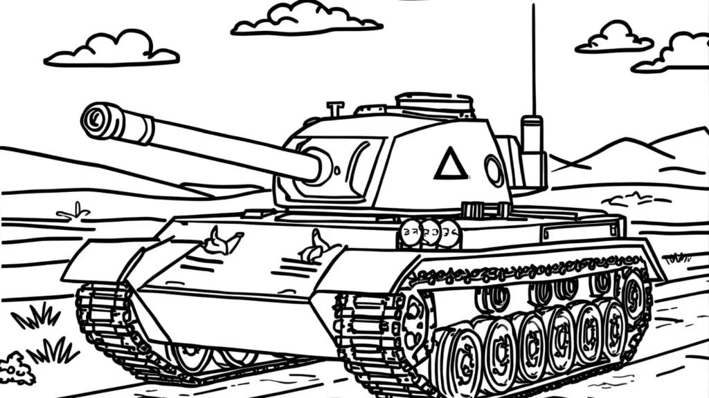 Fuel Truck Coloring Pages