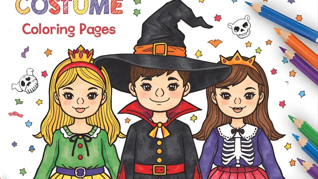 Halloween Costume Party Pages