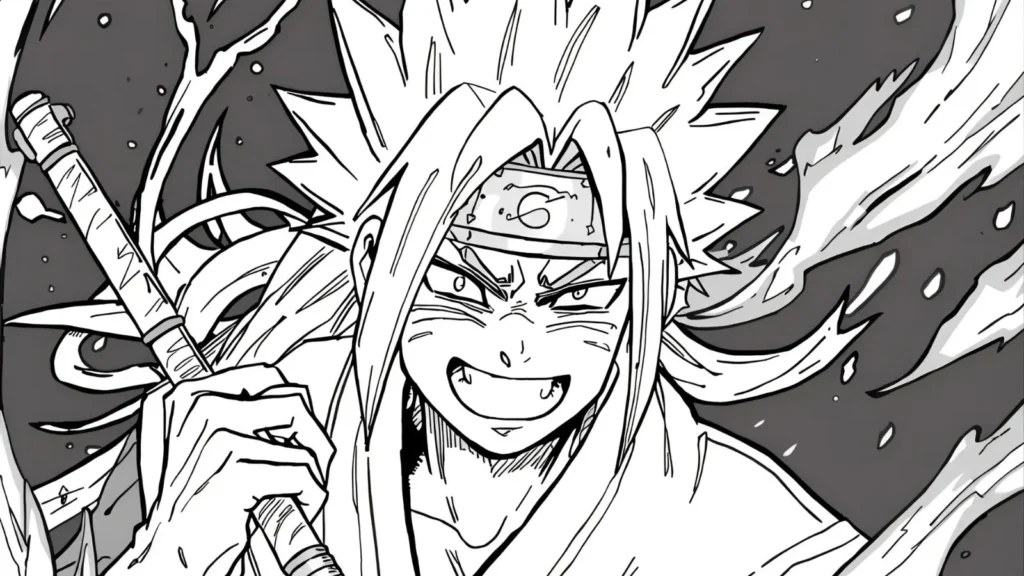 Jiraiya Coloring Pages