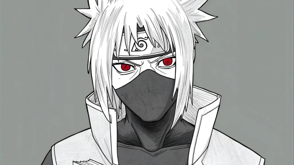 Kakashi Hatake Coloring Pages