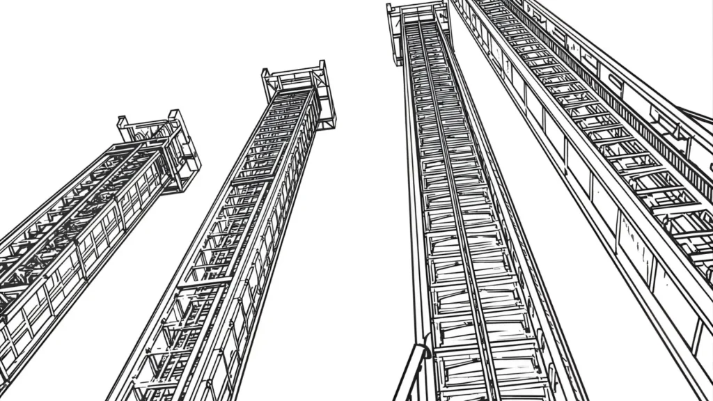 Ladder Truck Coloring Pages