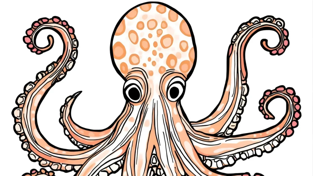Octopus Coloring Pages