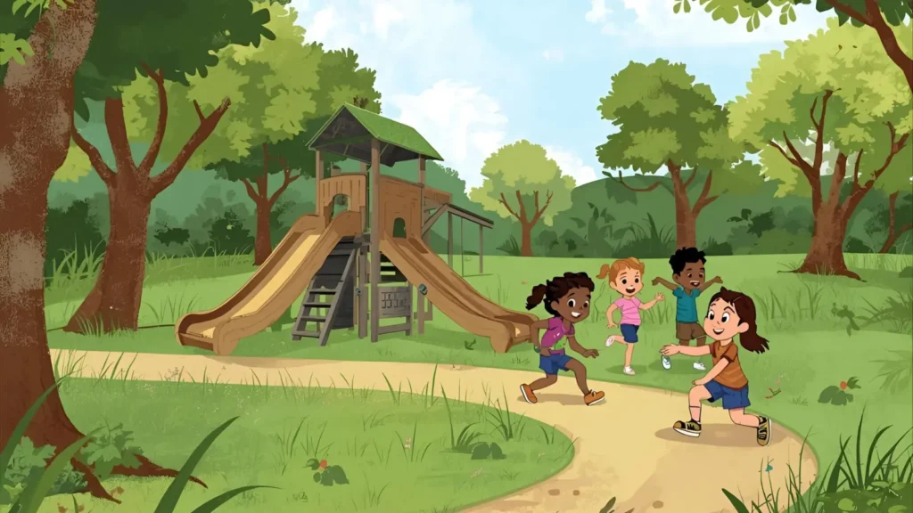 Outdoor Play Cocomelon Coloring Pages