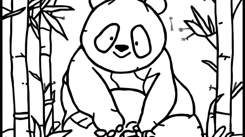Panda Squishmallows Coloring Pages
