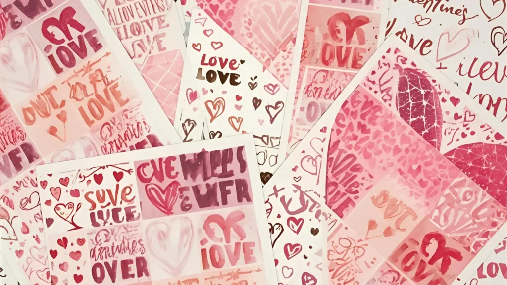 Preppy Heart Coloring Pages