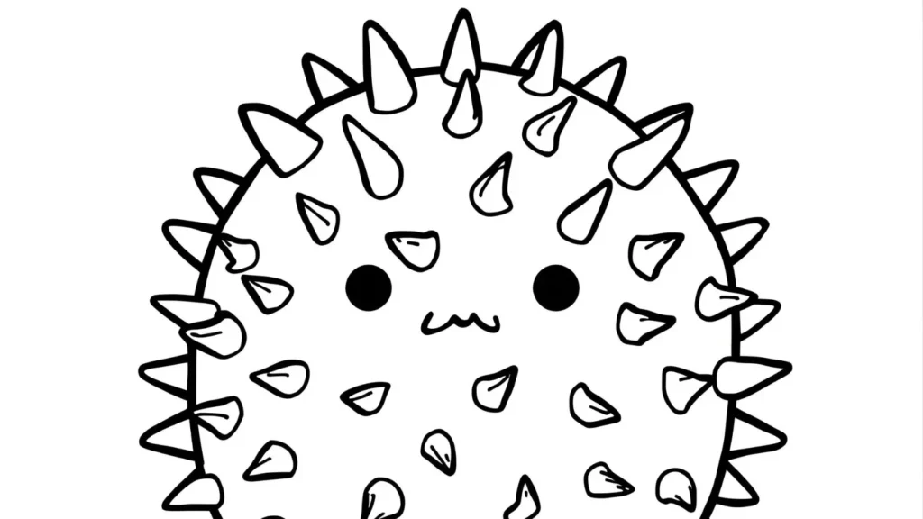 Puffer Fish Coloring Pages